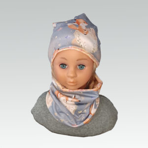 Puppenkopf mit beanie und Loop