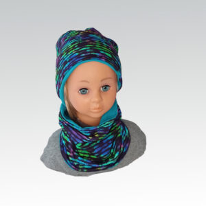 Puppenkorpf mit Loop und Beanie