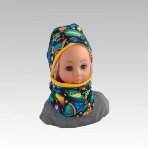 Set Beanie und Loop "Monster"