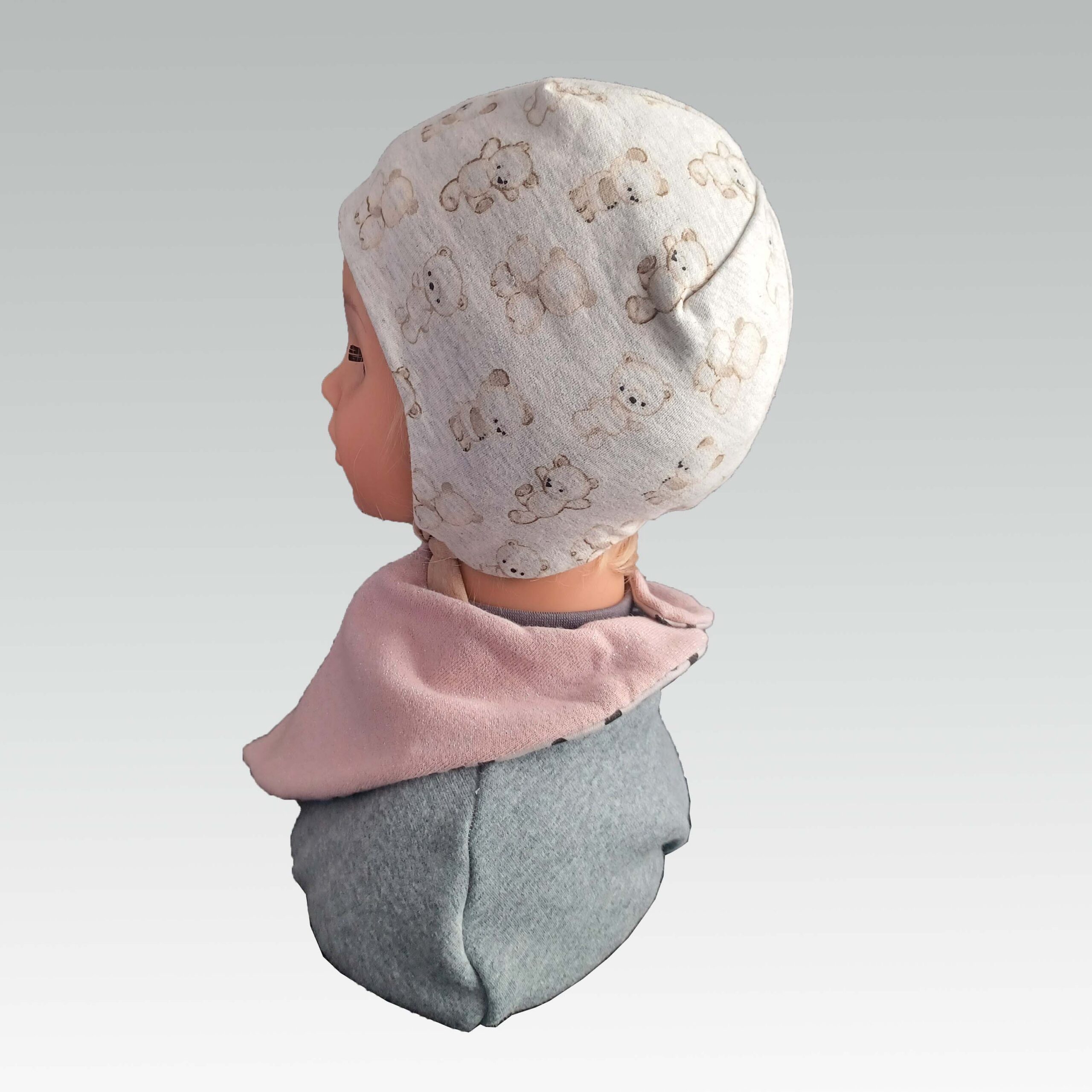 wasserdichtes Halstuch "rosa Glitzer" – Bild 2