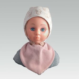 Puppenkopf mit Halstuch