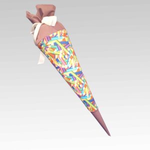 ZauberZuckertüte/ Schultüte "Buntstifte" 70 cm