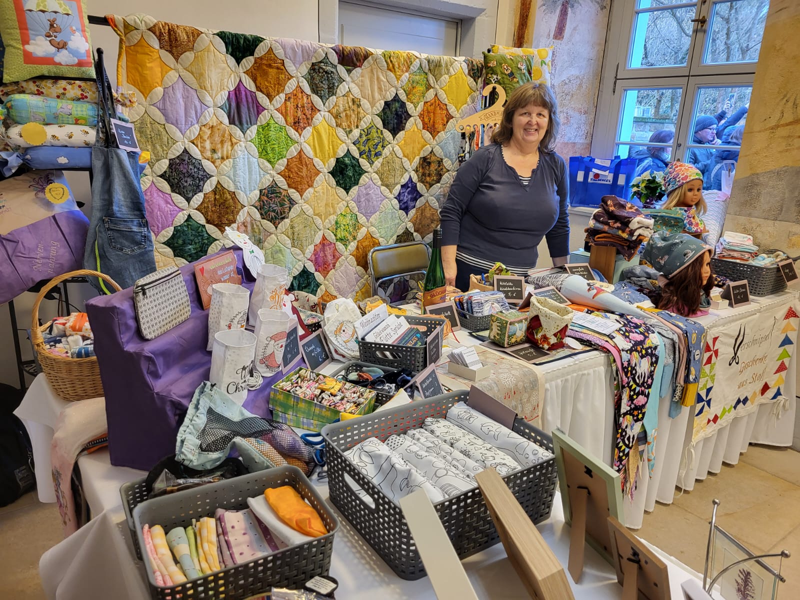 Foto vom Marktstand von Verschnipselt mit Frau Schmidt